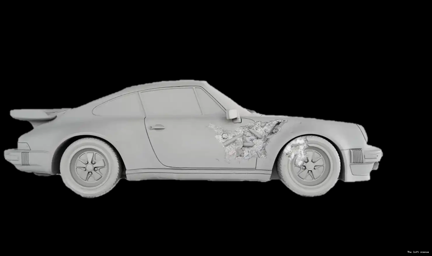 ERODED 911 RELIC PORSCHE TURBO 0629